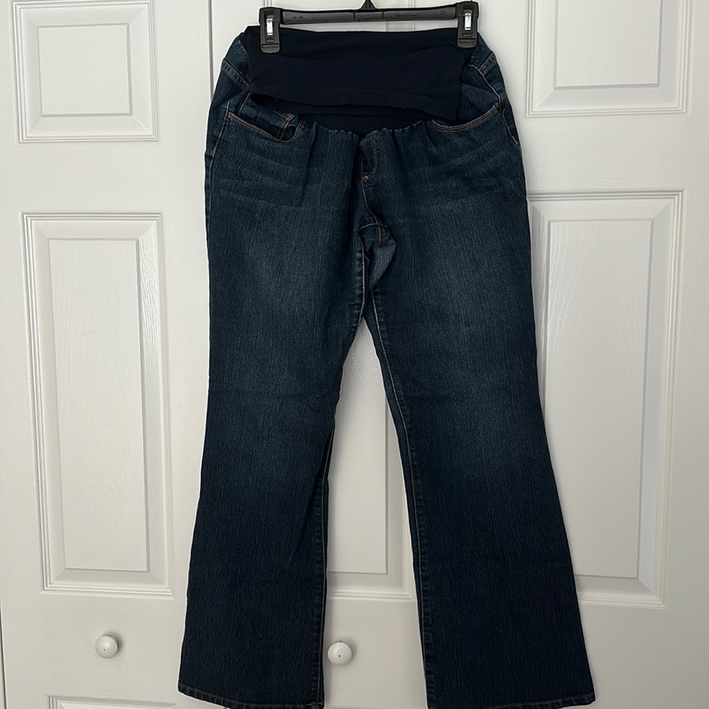 Indigo Blue maternity jean large